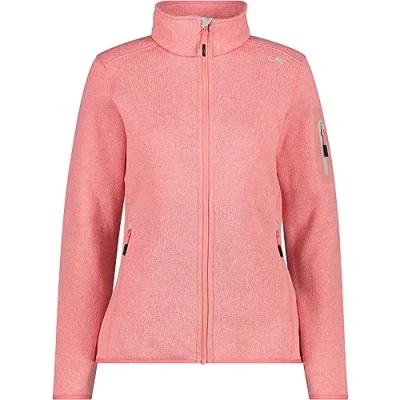 Image of CMP Damen Damenjacke aus Knit Tech 3h14746 Fleecejacke, Angeln Kreide, D48