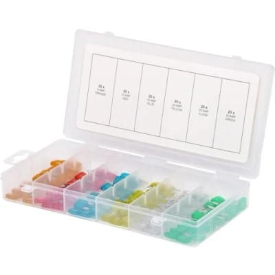 Image of KS Tools 970.0280 Automotive mini fuses assortment, 5 30A, 120 pcs