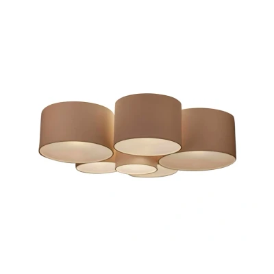 Image of Euluna Lodge ceiling light, 6 bulb, beige
