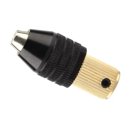 Image of Self Tightening Chuck, Miniature Drill Chuck Rotate Tool, Electric Accessories, Three Claw Chuck(Outer Diameter 10mm, Pore 3.17mm)