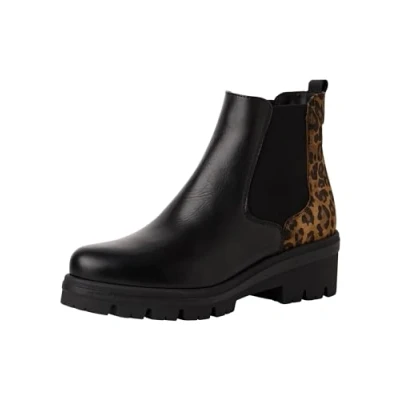 Image of Tamaris Women&#039; 1 25446 43 Chelsea Boot, Black (Black Comb), 4 UK