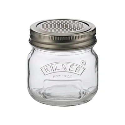 Image of Kilner Storage Jar &amp; Fine Grater Lid 0.25 Litre