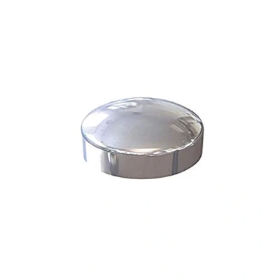 Image of Chrome Plastidome 2 Piece Plastic Screw Cover 100 Pack