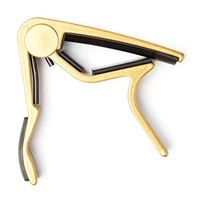 Image of Dunlop Capo Trigger Acoustic Curved Gold