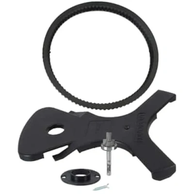 Image of Trend Routabout 250mm Access Hole Cutter &amp; Jig Set for Cutting Clean Holes in 18mm Chipboard and Plywood Flooring, RBT/1