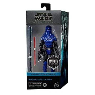 Image of Star Wars The Black Series Gaming Greats 6 Inch Action Figure Exclusive Imperial Senate Guard (Blue)