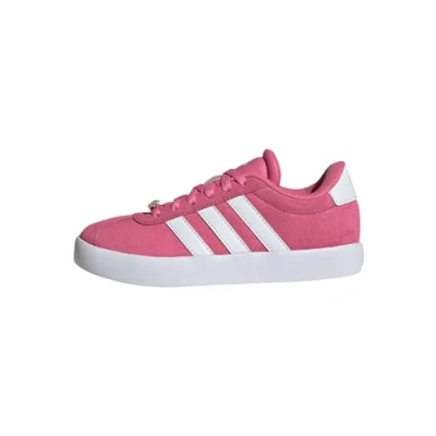 Image of adidas VL Court 3.0 Shoes Kids, Pink Fusion/Cloud White/Grey Four, 10.5 UK