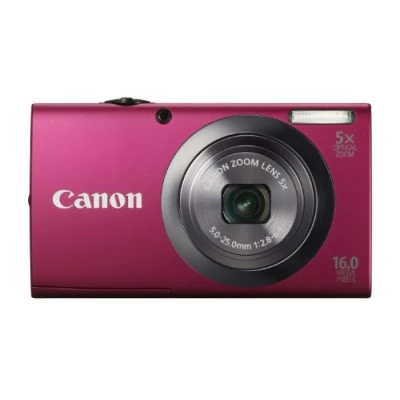 Image of Canon PowerShot A2300 Digital Camera Red (16.0 MP, 5x Optical Zoom) 2.7 inch LCD (Renewed)
