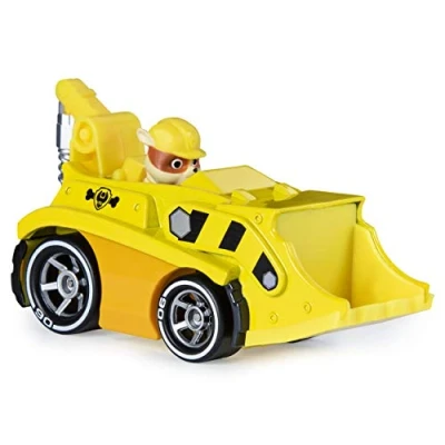 Image of Paw Patrol True Metal 8cm Collectible Diecast Toy Vehicles Rubble