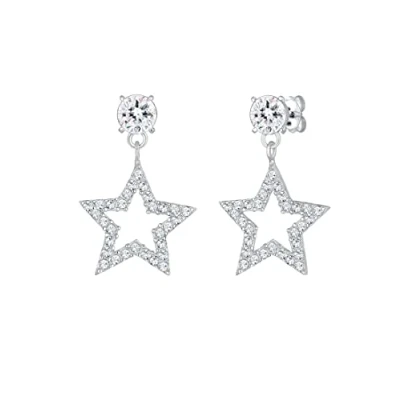 Image of Elli Women&#039;s 925 Sterling Silver Dangle and Drop Earrings 301430918