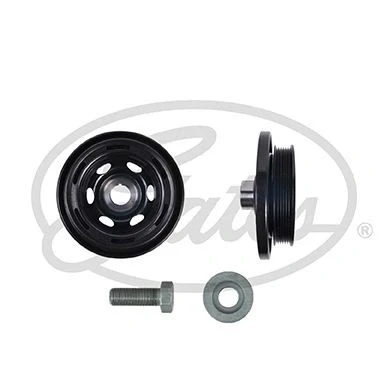 Image of 6110300103, 6110300203, 6110300503, 6460300903, A6110300103 Crankshaft Pulley GATES TVD1089A 191mm with accessories MERCEDES BENZ: E Class T modell