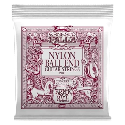 Image of Ernie Ball Ernesto Palla Black and Gold End Nylon Classical Guitar Strings