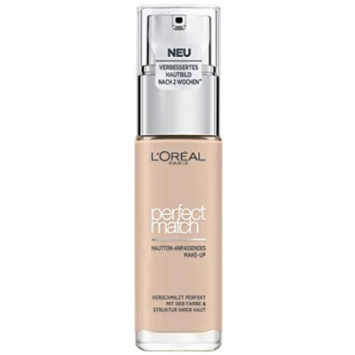 Image of L &#039;Oréal Paris Perfect Match Foundation, covering Make Up Blend Skin Tone &amp; 24h Moisturising