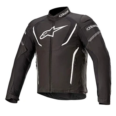 Image of Alpinestars Motorcycle jackets T jaws V3 Waterproof Jacket Black White, BLACK/WHITE, XL