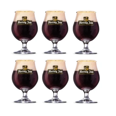 Image of Hertog Jan Beer Goblet on Foot 250 ml 6 Pieces