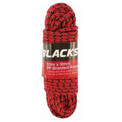Image of Garden Mile PP Strong Braided Rope on Reel Polypropylene for use in Home &amp; Outdoor Indoor Heavy Duty Plastic (30M x 9MM)