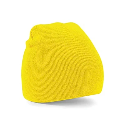 Image of Beechfield B44 Original Pull On Beanie Yellow