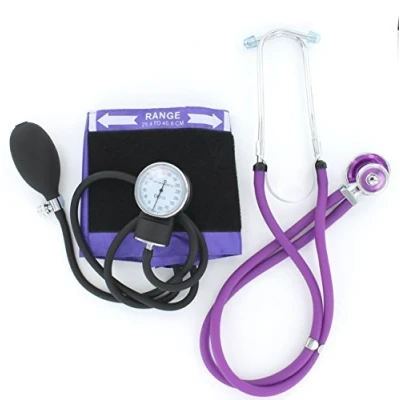 Image of Emerald Sphyg and Sprague Stethoscope Duo Set three colours available (Purple)