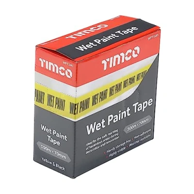 Image of Timco Wet Paint Tape (Size 70mm x 500m 1 Each)