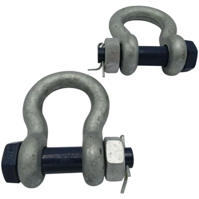 Image of Safety Pin Bow Shackles X2 1.5 Ton