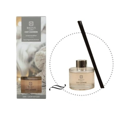 Image of Baltus Scented Reed Diffuser Luxury Home Fragrance 100ml Cosy Cashmere