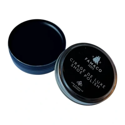 Image of Famaco Unisex Adult Tin Polish Shoe Treatments &amp; Polishes Navy 50.00 ml