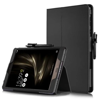 Image of Huanghua Suitable for Asus ZenPad 3S 10 9.7 Z500M P027 flat protective leather case holder falling protection