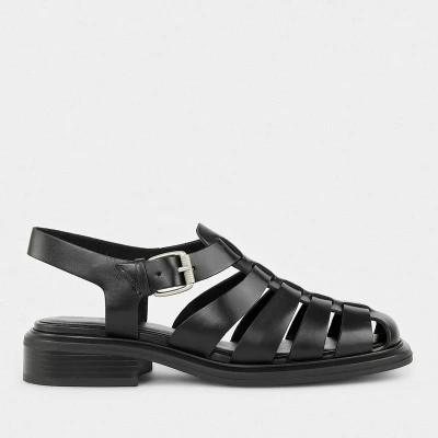 Image of Vagabond Ellis Sandals, Women&#039;s, Size: 4, Black Leather