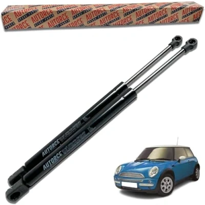 Image of AUTORCE 2 Pcs Rear Tailgate Boot Gas Struts Intended For MINI Cooper/Cooper S / 1.4, 1.6 Hatchback (R50, R53) (2001 2006) Lift Support Shock Absorber System 330 (N) 490 MM 41626801258