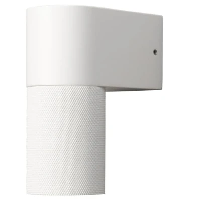 Image of Konstsmide Temi outdoor wall lamp, white, width 11 cm, aluminium