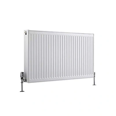 Image of Milano Compact White Type 22 Horizontal Double Panel Convector Radiator 600mm x 1000mm