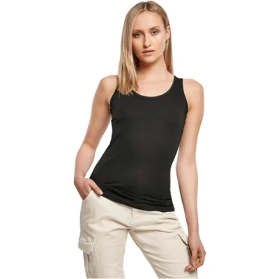 Image of Build Your Brand Ladies Merch Top, Men&#039;s T Shirt, black, M BY089 00007 0046