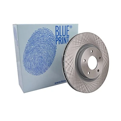 Image of C2C41250, JLM20617 Brake disc BLUE PRINT ADJ134358 Front Axle 325mm 28mm 5 Hole 121mm internally vented Coated High carbon JAGUAR: XK Coupe, XJ Saloon