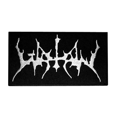Image of Watain Patch Iron on T Shirt Embroidered Jacket Denim Jean Decorate Custom Handmade Gift Craft Enjoy, Black Metal