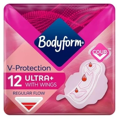 Image of Bodyform Ultra+ Wing 12 per pack Case of 4