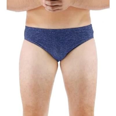 Image of TYR Men&#039;s Durafast One Racer Brief Swimsuit Swim, Midnight Navy, 32