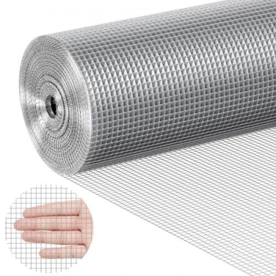 Image of VEVOR Hardware Cloth, 1/4 inch 36in x 50 ft 23 Gauge, Hot Dipped Galvanized Wire Mesh Roll, Chicken Fencing, for Rabbit Cages, Garden, Small Rodents