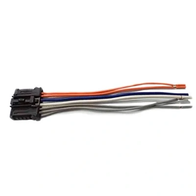 Image of GOZAR Rear Tail Light Loom Wiring Harness Connector for Peugeot 206 207 307 308 Citr0en C3 C4