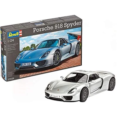 Image of Revell 07026 Porsche 918 Spyder 1:24 Scale Unbuilt/Unpainted Plastic Model Kit