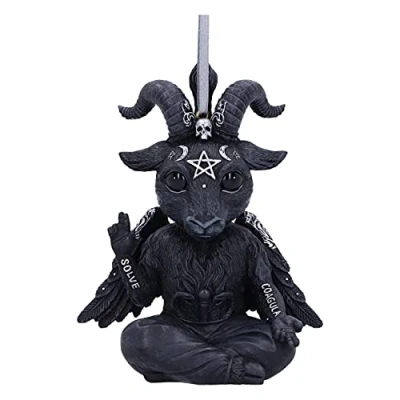 Image of Nemesis Now Cult Cuties Baphoboo Hanging Ornament, Black, 11cm, Birthday