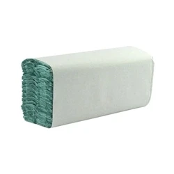 Image of 1 Ply Green C Fold Hand Towels (Pack of 2856) HTG2850