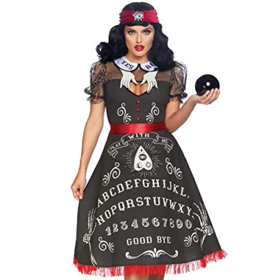 Image of Leg Avenue 8681202001 Spooky Board Beauty, Black, M (EUR 40 42)