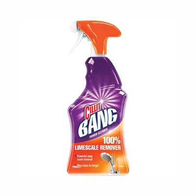 Image of Cillit Bang Limescale Remover, Use in Showers, Bathrooms, Kitchen,Removes Limescale, Grime &amp; Rust, Size: 750ml (Pack of 6)