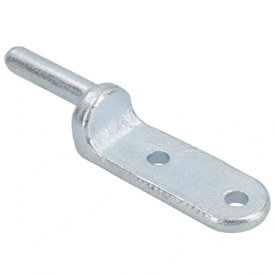 Image of 12.5mm Bolt On Gudgeon Tailboard Hinge Pin for Trucks Trailers Zinc Plated 1pc