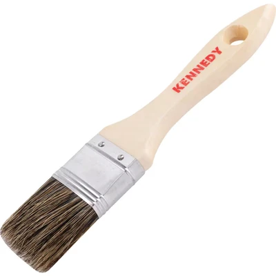 Image of 5x Kennedy Paint Brush Wooden Handled 1.1/2&quot; Wide