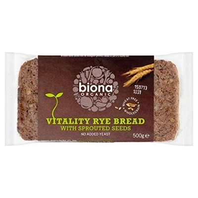 Image of Biona Rye Bread Vitality 5 x 500g