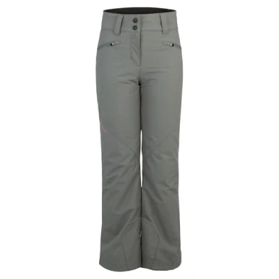 Image of Ziener Children&#039;s Alin Ski Trousers, Snow Breathable, Waterproof, PFC Free, Green Mud, 152