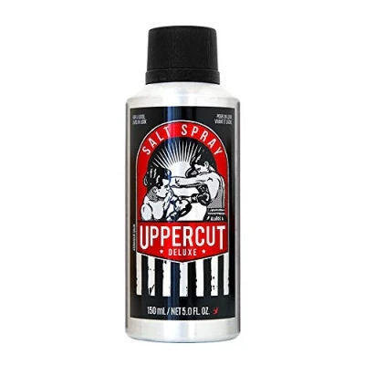 Image of Uppercut Deluxe Salt Spray for Men, Light Hold and Natural Matt Finish Texturising Hair Sea Citrus Wood Scent, 150ml