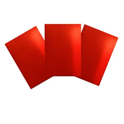 Image of House of Card &amp; Paper A3 240 GSM Foil Red (Pack 30 Sheets), HCP262