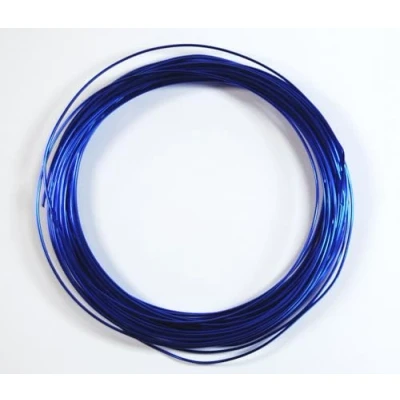 Image of celloexpress Aluminium Craft Wire 1mm x 10m (Diameter Length) 18 Guage (Blue)
